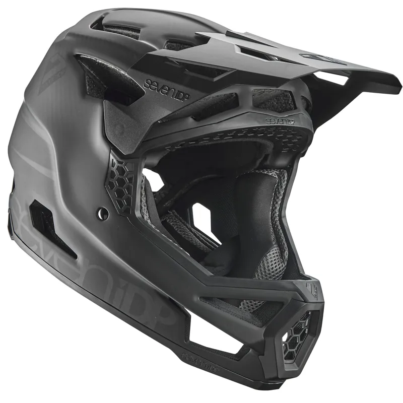 7idp Project 23 Carbon Full Face Helmet - Black/Raw Carbon 7 7idp Project 23 Carbon Full Face Helmet - Black/Raw Carbon - Image 5