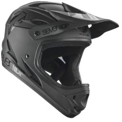 7idp M1 Full Face Mountain Bike Helmet - Army Green -CycloPro Shop 0000s 0014 M1 BLK RHS FR 3 4 1800x1800 3