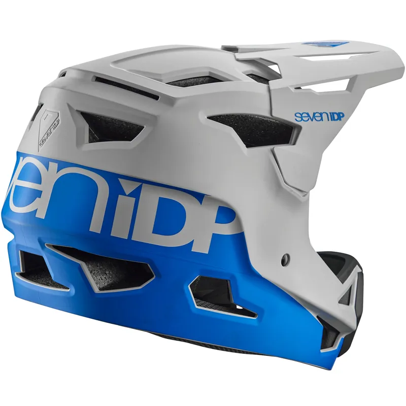 7idp Project 23 ABS Full Face Mountain Bike Helmet - White/Blue 10 7idp Project 23 ABS Full Face Mountain Bike Helmet - White/Blue - Image 8