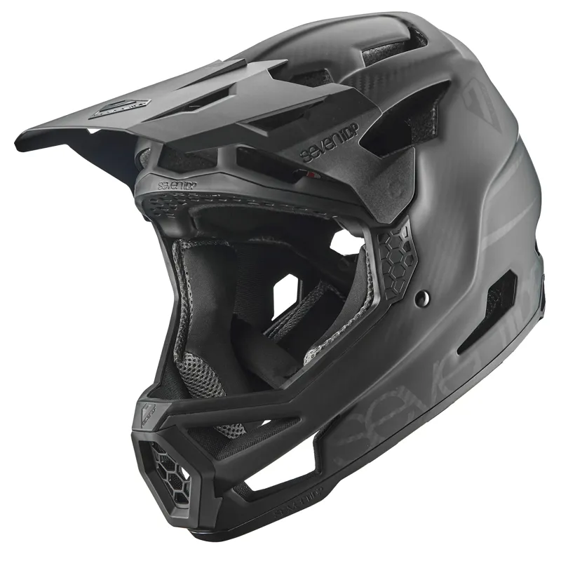 7idp Project 23 Carbon Full Face Helmet - Black/Raw Carbon 6 7idp Project 23 Carbon Full Face Helmet - Black/Raw Carbon - Image 4