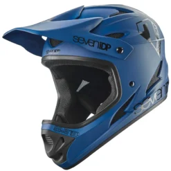7idp M1 Youth Full Face Helmet - Diesel Blue -CycloPro Shop 0003s 0013 M1 BLU LHS FR 3 4 1800x1800 2