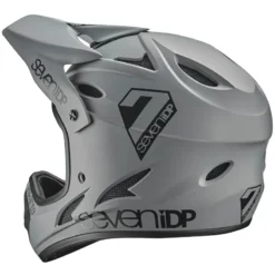 7idp M1 Full Face Mountain Bike Helmet - Grey -CycloPro Shop 0004s 0011 M1 GRY LHS BK 3 4 1800x1800
