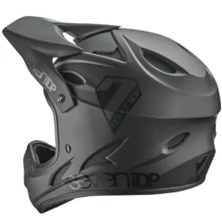 7idp M1 Full Face Mountain Bike Helmet - Matt Black/Gloss Black 14 7idp M1 Full Face Mountain Bike Helmet - Matt Black/Gloss Black -CycloPro Shop 0004s 0013 M1 BLK LHS BK 3 4 1800x1800