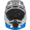 7idp Project 23 ABS Full Face Mountain Bike Helmet - White/Blue -CycloPro Shop 0005s 0006 P23 ABS BLU WHT F 1800x1800