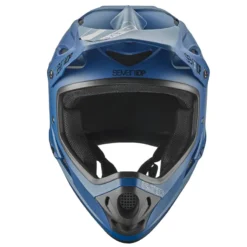 7idp M1 Full Face Mountain Bike Helmet - Diesel Blue -CycloPro Shop 0005s 0013 M1 BLU FRONT 1800x1800