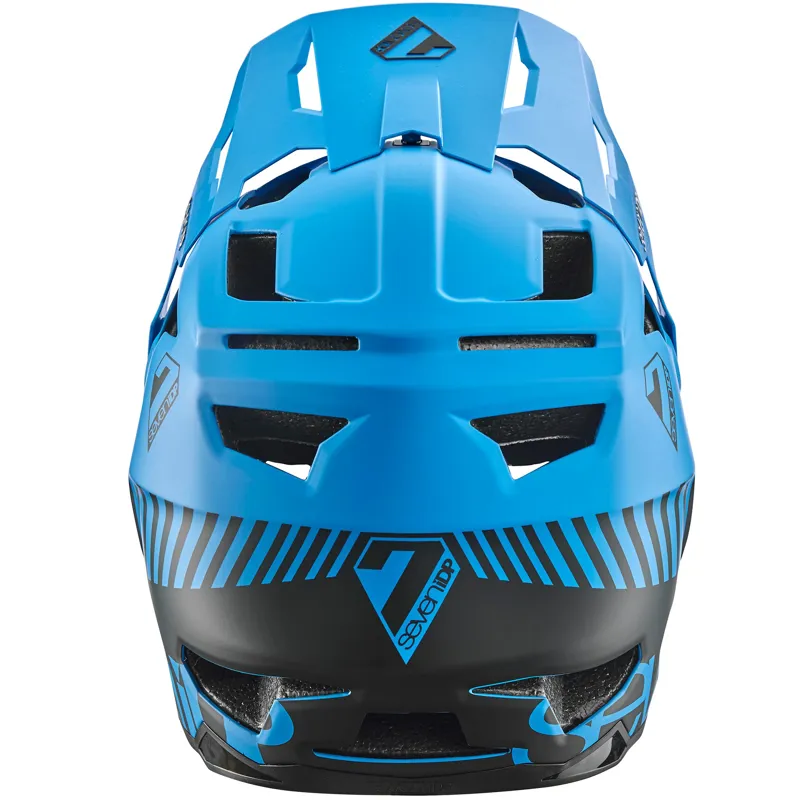 7idp Project 23 Glass Fibre Full Face Helmet - Blue/Black 6 7idp Project 23 Glass Fibre Full Face Helmet - Blue/Black - Image 4
