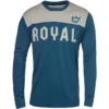 Royal Racing Apex Long Sleeve Jersey - Petrol/Grey -CycloPro Shop 0075 86