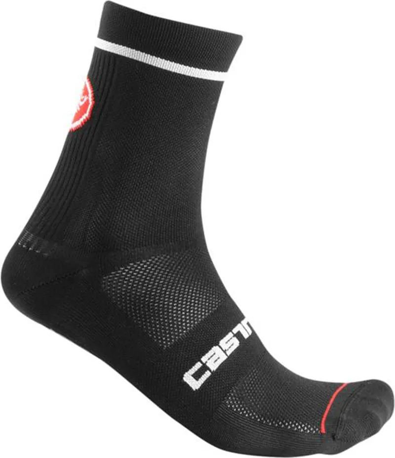 Castelli Entrata 9 Socks - Black 3 Castelli Entrata 9 Socks - Black
