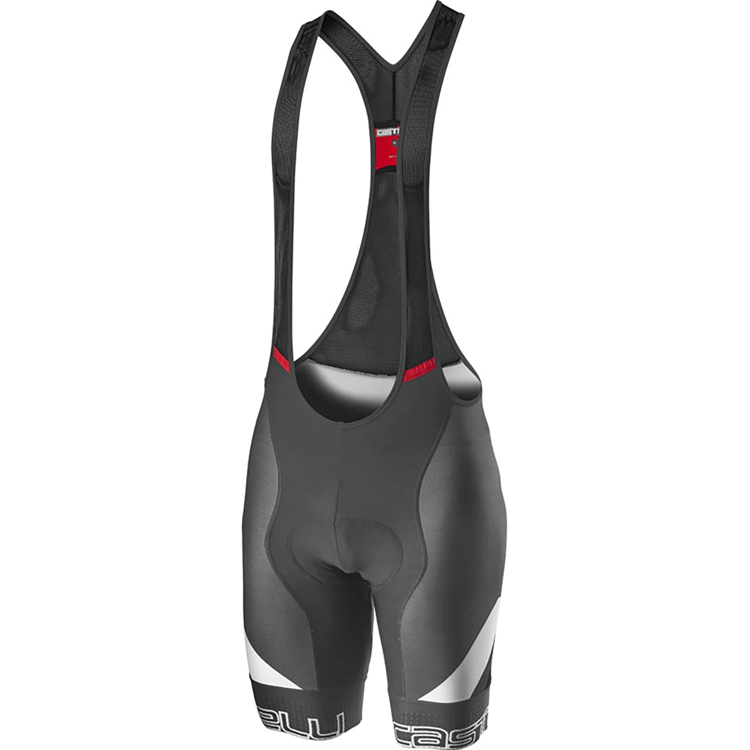 Castelli Competizione Kit Bib Shorts - Black/White/Red 3 Castelli Competizione Kit Bib Shorts - Black/White/Red