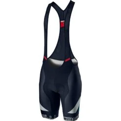 Castelli Competizione Kit Bib Shorts - Black/White/Red 15 Castelli Competizione Kit Bib Shorts - Black/White/Red -CycloPro Shop 01 4521007 414201 2 1