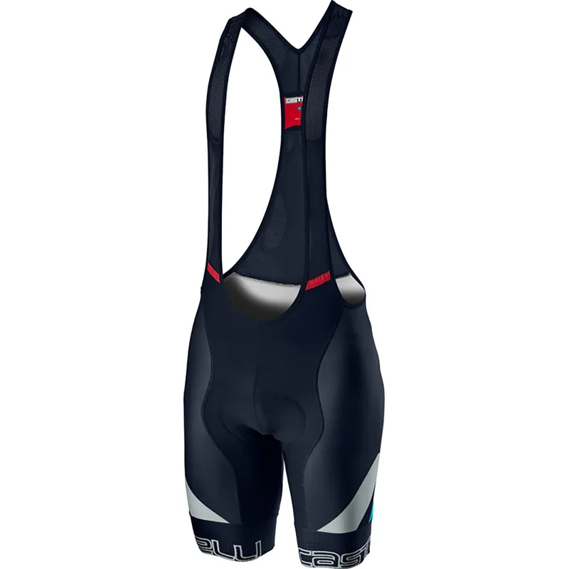 Castelli Competizione Kit Bib Shorts - Black/Silver Grey/Fiery Red 5 Castelli Competizione Kit Bib Shorts - Black/Silver Grey/Fiery Red - Image 3