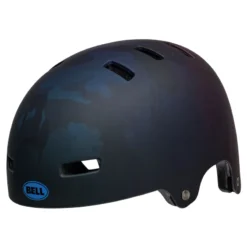 Bell Span Youth Helmet - Matte Black/Blue -CycloPro Shop 1 134