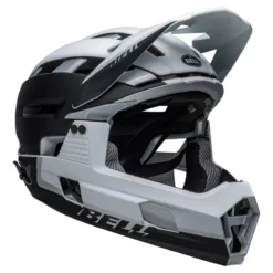 Bell Super Air R MIPS Full Face Helmet - Matt Black/White -CycloPro Shop 1 136