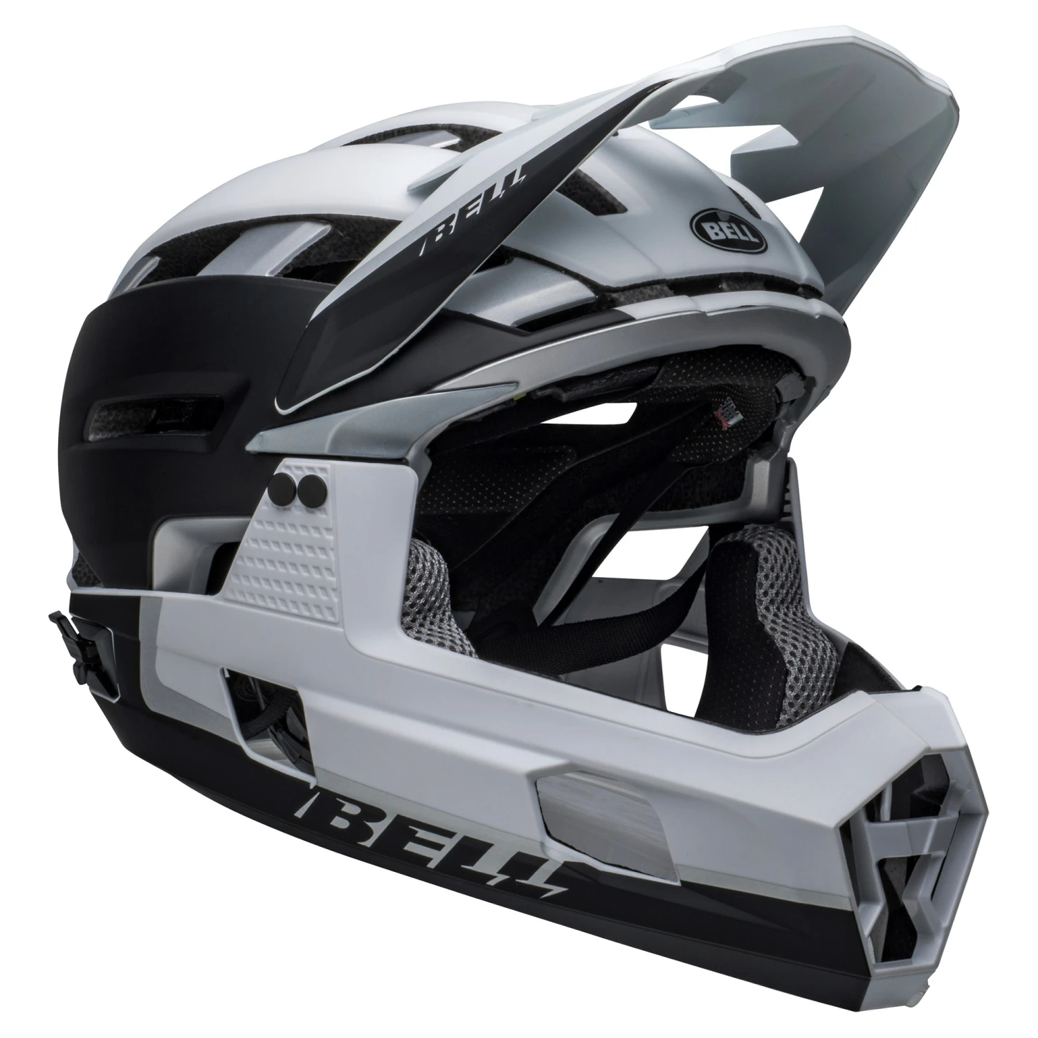 Bell Super Air R Mips Full Face Helmet - Fasthouse Black/White 5 Bell Super Air R Mips Full Face Helmet - Fasthouse Black/White - Image 3