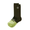 Race Face Far Out Coolmax Men's Socks - Black/Green 1 Race Face Far Out Coolmax Men's Socks - Black/Green -CycloPro Shop 1 1373