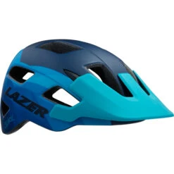 Lazer Chiru MTB Helmet - Matt Blue/Pink -CycloPro Shop 1 661 4