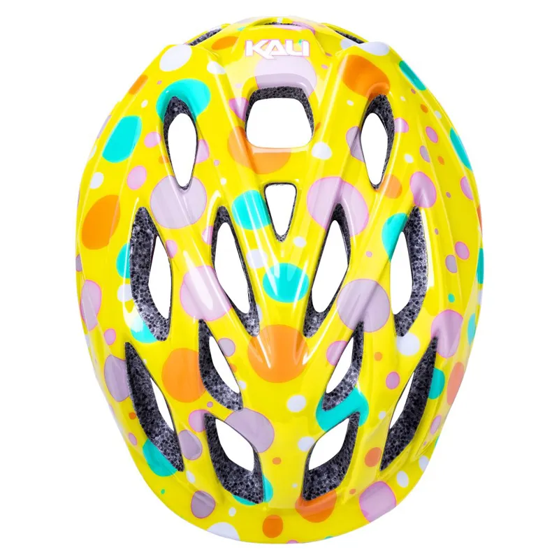 Kali Chakra Child Lighted Kids Helmet - Confetti Gloss Yellow 5 Kali Chakra Child Lighted Kids Helmet - Confetti Gloss Yellow - Image 3