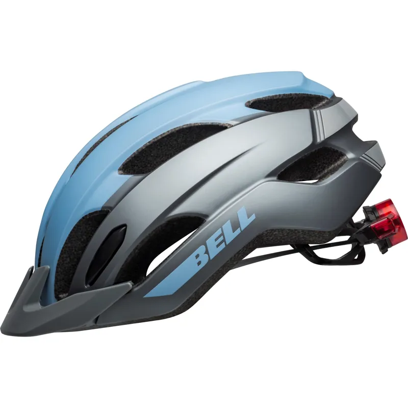 Bell Trace Led MTB Helmet - Matte Blue/Grey - 50-57cm 8 Bell Trace Led MTB Helmet - Matte Blue/Grey - 50-57cm - Image 6