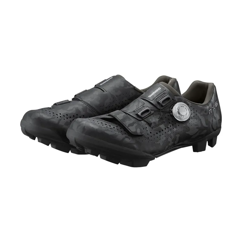 Shimano RX600 Men's Clipless Gravel Road Shoes - Black 4 Shimano RX600 Men's Clipless Gravel Road Shoes - Black - Image 2