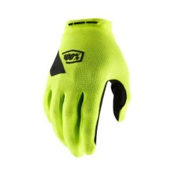 100 Percent Ridecamp Long Finger Gloves - Red -CycloPro Shop 10018 004