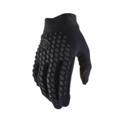 100 Percent Geomatic Long Finger Gloves - Charcoal/Black -CycloPro Shop 10026 00000