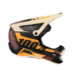 100 Percent Aircraft Carbon Full Face MTB Helmet - Atmos