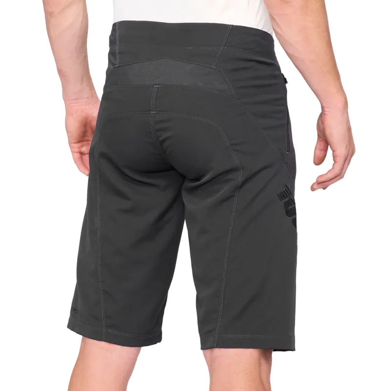 100 Percent Airmatic Baggy Shorts - Charcoal 5 100 Percent Airmatic Baggy Shorts - Charcoal - Image 3