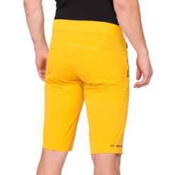 100 Percent Celium Baggy Shorts - Mustard 9 100 Percent Celium Baggy Shorts - Mustard -CycloPro Shop 100CeliumShortsMustard 2