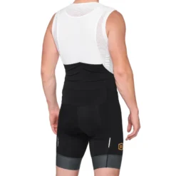 100 Percent Exceeda Bib Shorts - Black/Charcoal -CycloPro Shop 100ExceedaBibShortBC 2
