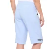 100 Percent Ridecamp Womens Baggy Shorts - Powder Blue -CycloPro Shop 100RidecampWShortsBlue 2