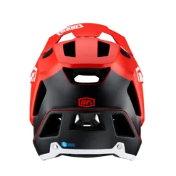 100 Percent Trajecta Full Face MTB Helmet - Red -CycloPro Shop 100TrajectaRed 3