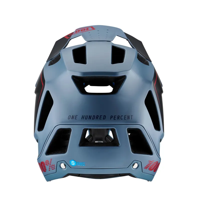 100 Percent Trajecta Full Face MTB Helmet - Blue 6 100 Percent Trajecta Full Face MTB Helmet - Blue - Image 4