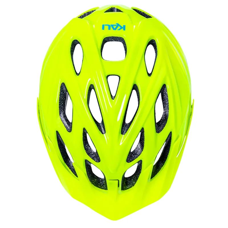 Kali Chakra Youth MTB Helmet - 52-57cm - Solid Gloss Neon Yellow 7 Kali Chakra Youth MTB Helmet - 52-57cm - Solid Gloss Neon Yellow - Image 5