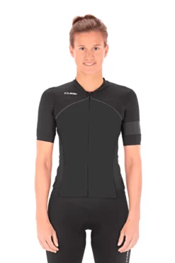 Cube Blackline Women's Short Sleeve Jersey - Black -CycloPro Shop 11018 0