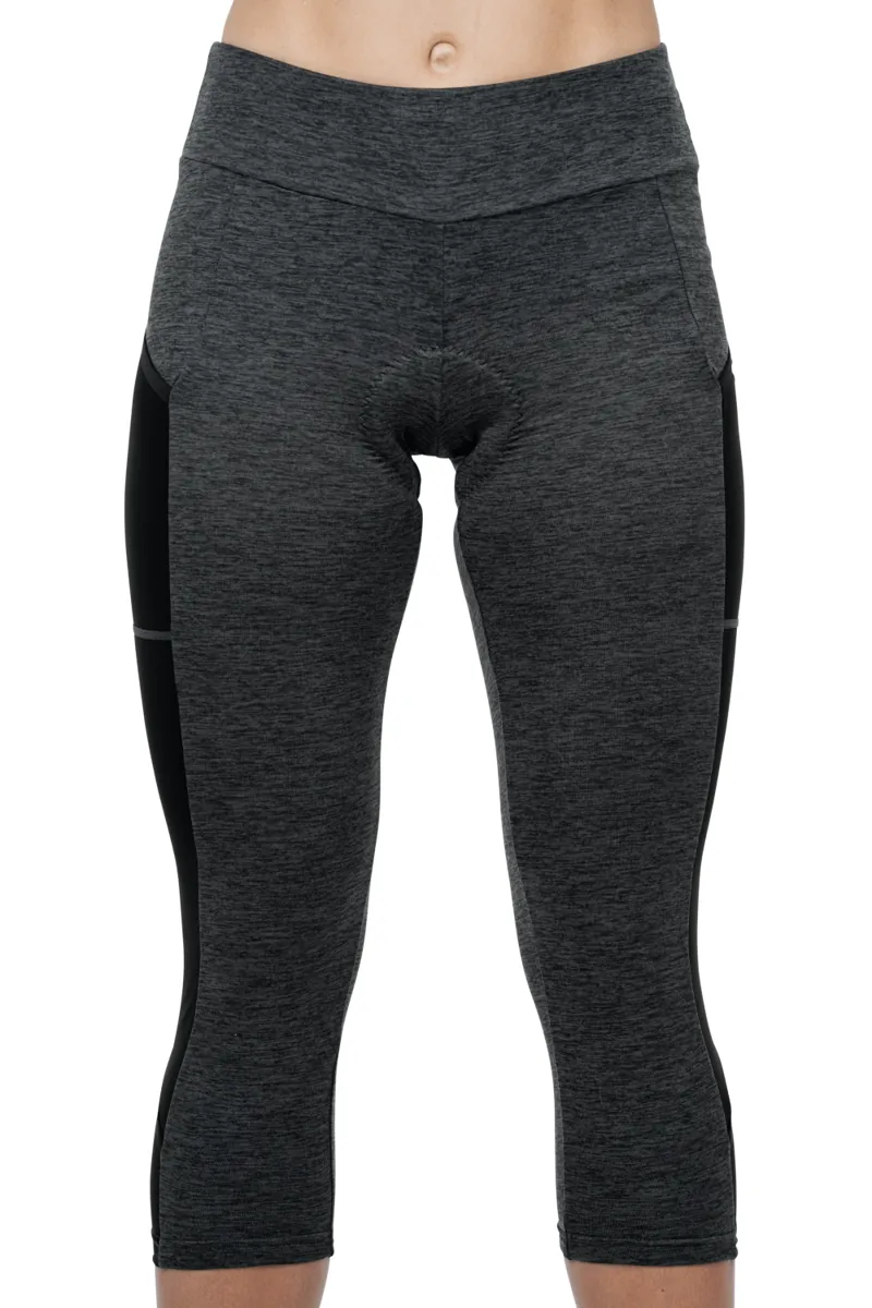 Cube ATX Womens Cropped Tights - Grey Melange 5 Cube ATX Womens Cropped Tights - Grey Melange - Image 3