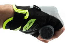 Cube X Natural Fit Short Finger Gloves - Grey/Yellow -CycloPro Shop 11110 5