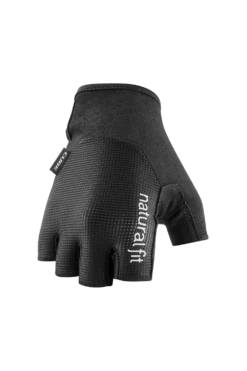 Cube X Natural Fit Short Finger Gloves - Grey/Yellow -CycloPro Shop 11120 1