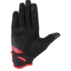 Cube X Natural Fit Long Finger Gloves - Red/Black
