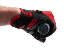 Cube X Natural Fit Long Finger Gloves - Red/Black -CycloPro Shop 11124 5