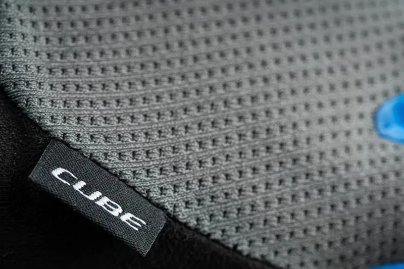 Cube X Natural Fit Long Finger Gloves - Grey/Blue 3 Cube X Natural Fit Long Finger Gloves - Grey/Blue