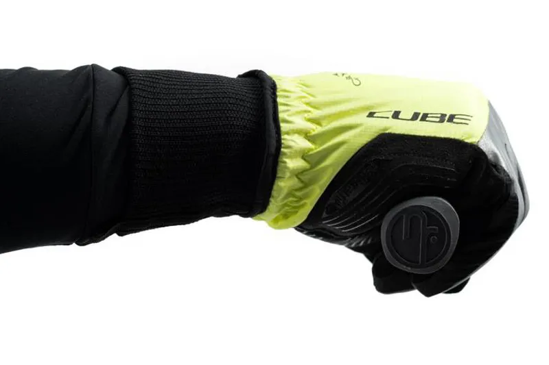 Cube Winter X Natural Fit Long Finger Gloves - Grey/Yellow 8 Cube Winter X Natural Fit Long Finger Gloves - Grey/Yellow - Image 6
