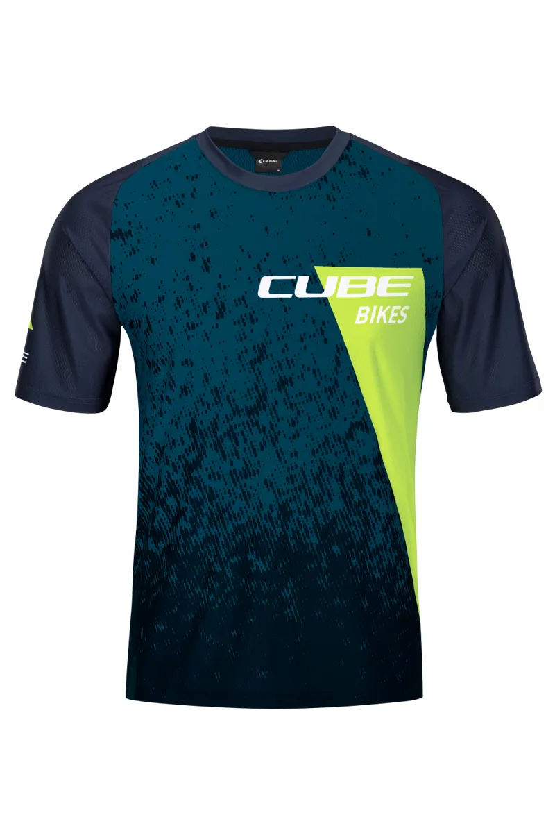 Cube Edge Round Neck Short Sleeve Jersey - Black/Grey 10 Cube Edge Round Neck Short Sleeve Jersey - Black/Grey - Image 8