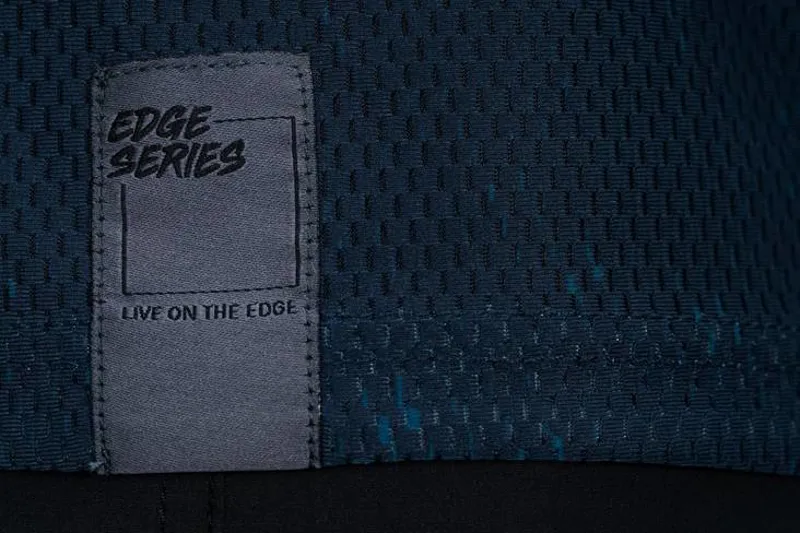 Cube Edge Round Neck Short Sleeve Jersey - Blue/Lime 4 Cube Edge Round Neck Short Sleeve Jersey - Blue/Lime - Image 2