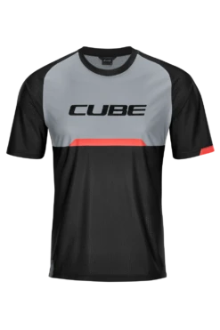 Cube Edge Round Neck Short Sleeve Jersey - X Action Team 11 Cube Edge Round Neck Short Sleeve Jersey - X Action Team -CycloPro Shop 11140 1 1