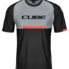 Cube Edge Round Neck Short Sleeve Jersey - Black/Grey