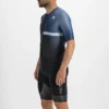 Sportful Bomber Men's Short Sleeve Jersey - Black/Galaxy Blue -CycloPro Shop 112202922p 002 05 651Wx651H