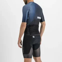 Sportful Bomber Men's Short Sleeve Jersey - Black/Galaxy Blue -CycloPro Shop 112202922p 002 06 651Wx651H