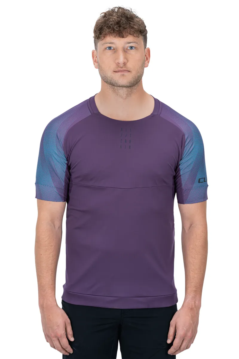 Cube ATX Round Neck Short Sleeve Jersey - Plum 3 Cube ATX Round Neck Short Sleeve Jersey - Plum