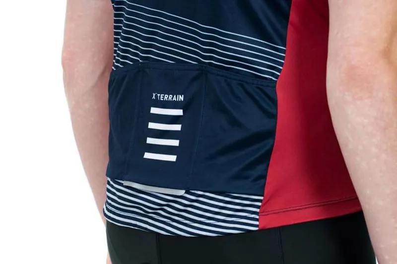 Cube ATX Full Zip Short Sleeve Jersey - Red 5 Cube ATX Full Zip Short Sleeve Jersey - Red - Image 3