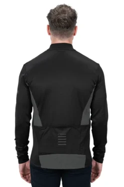 Cube ATX Full Zip Long Sleeve Jersey - Black 10 Cube ATX Full Zip Long Sleeve Jersey - Black -CycloPro Shop 11471 3